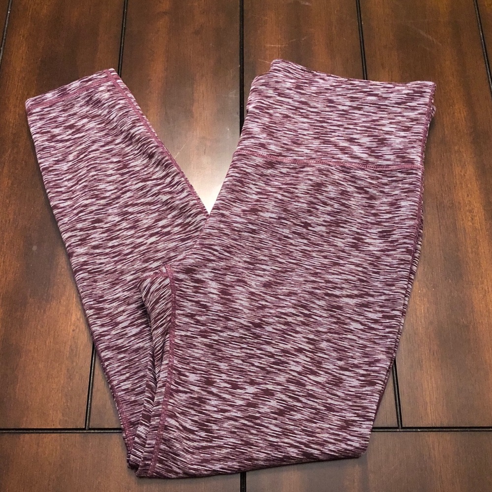 Gap Fit GFast High Rise Blackout Spacedye Leggings